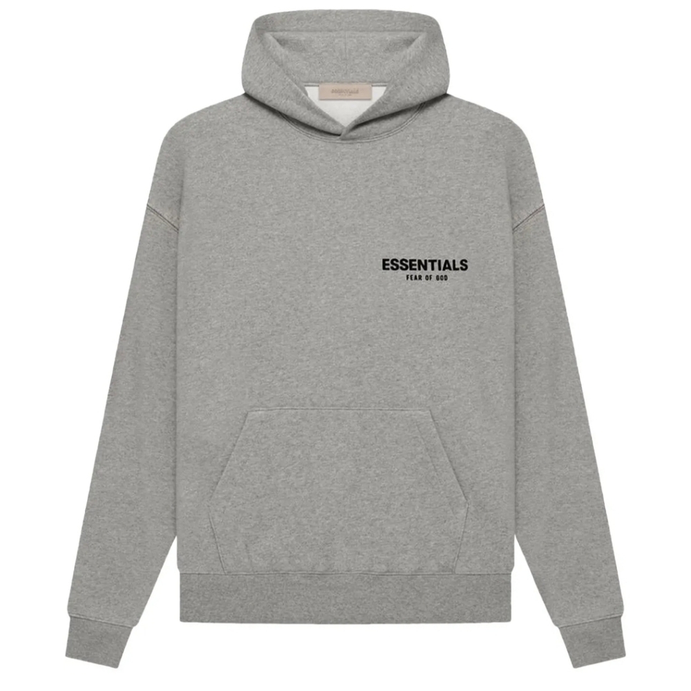 Fear of God Essentials Hoodie 'Dark Oatmeal' - Medium